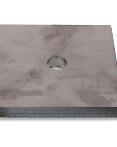 Adapter plate SST for retrofit From weigh bar WB onto SBA 3t